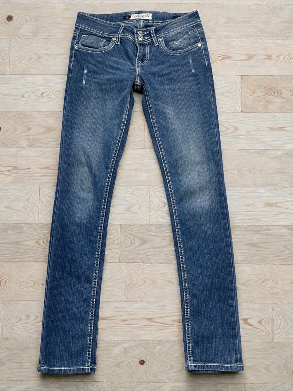 Vigold Women’s Skinny Jeans - Blue